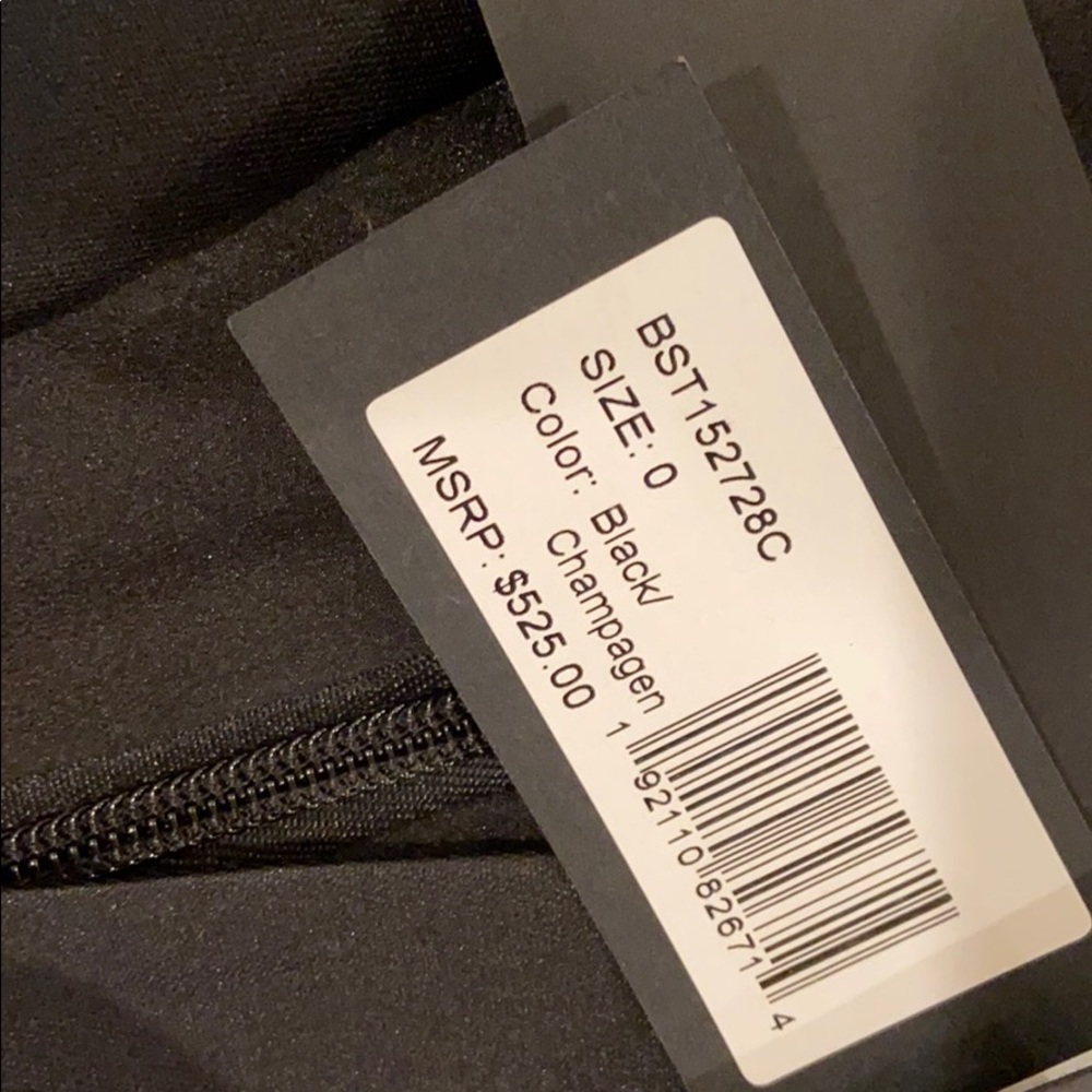 Halston High-Low Cocktail Dress - Picture 3 of 3